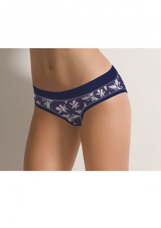 Cotonella dámské kalhotky bedrové GD018 3pack modré 4A100 | Vermali.cz